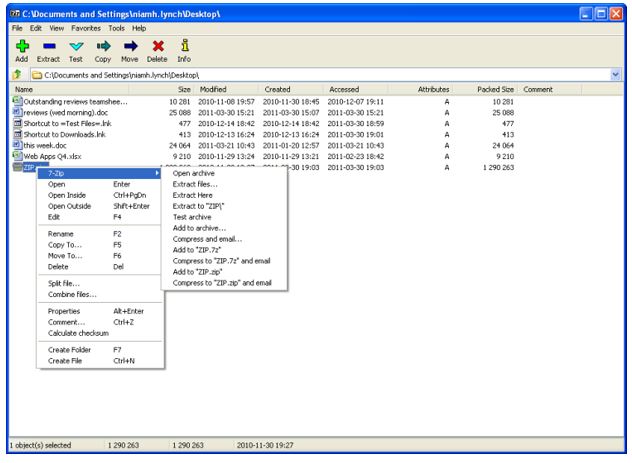 7-zip winzip free and open source alternative