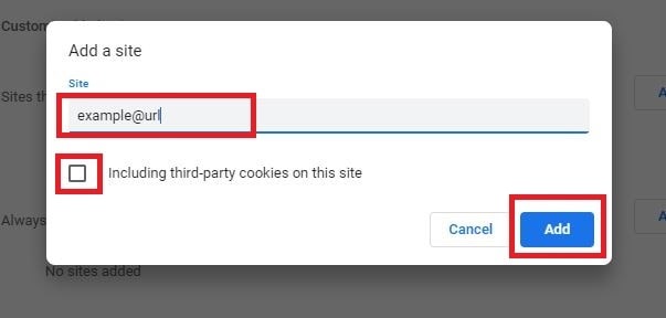 allow or block cookies min