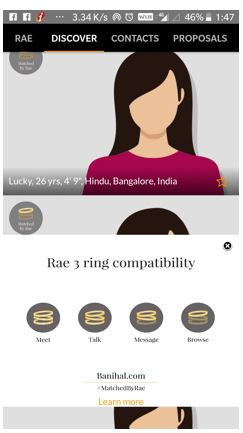 Banihal Rae 3-ring compatibility scale