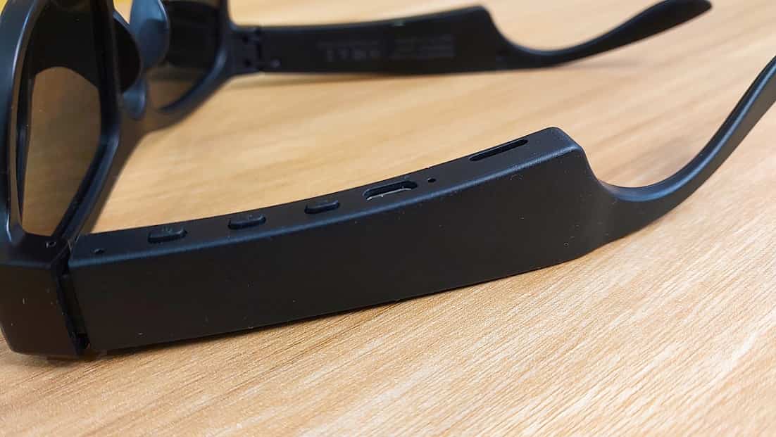 Bluetooth Sunglasses controls min