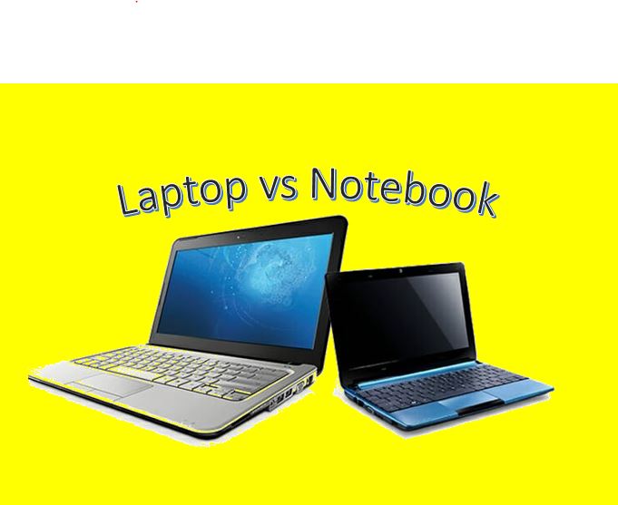 Differences between a laptop and a notebook PC