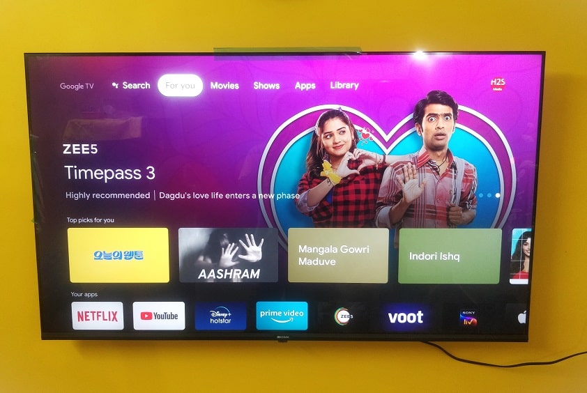 Kodak Matrix QLED Smart TV Apps min