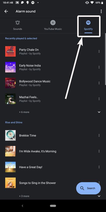 Online Youtube music as alarm 4