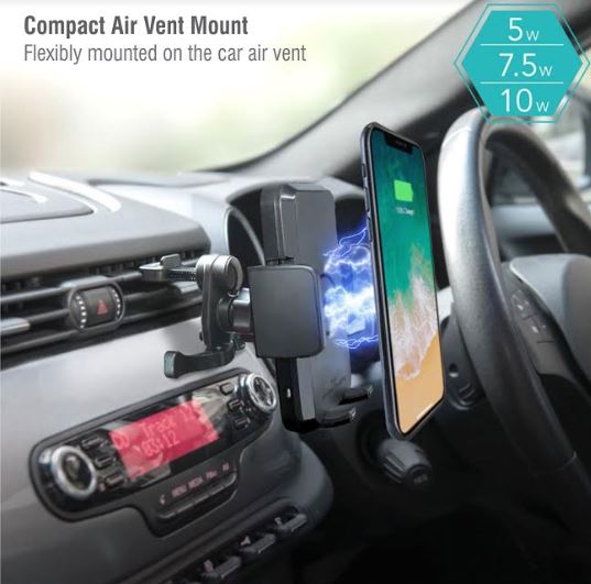 Wireless Car Charger Grip