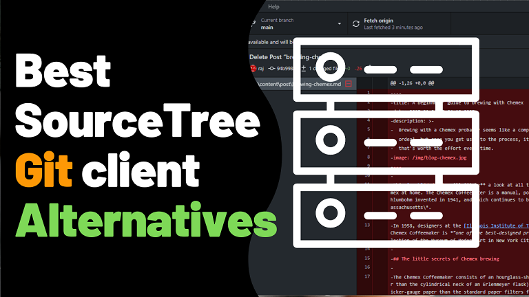 Best Git clients Alternatives to SourceTree