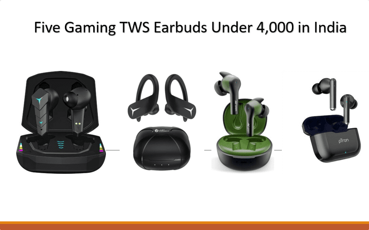 Five Gaming TWS Earbuds Under 4 000 in India H2S Media