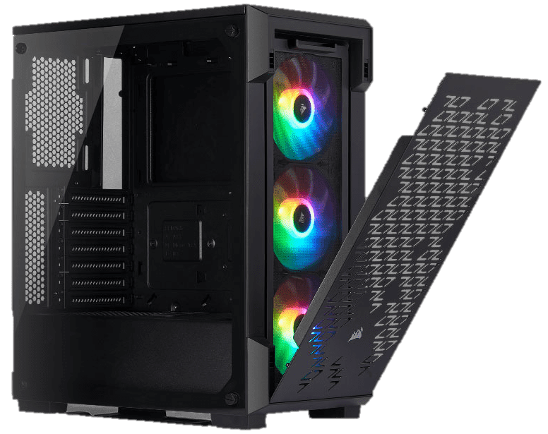  iCUE 220T Airflow black case