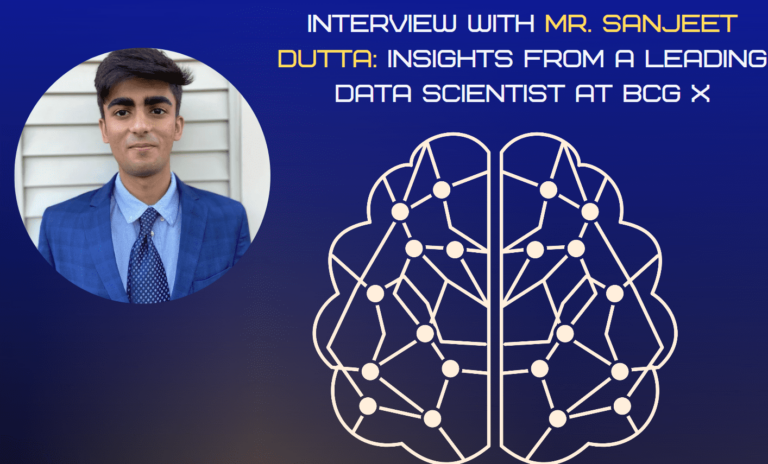 Interview with Mr. Sanjeet Dutta Insights from a Leading Data Scientist at BCG X