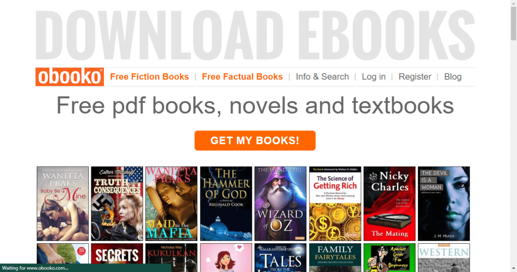 Obooko freebooks online