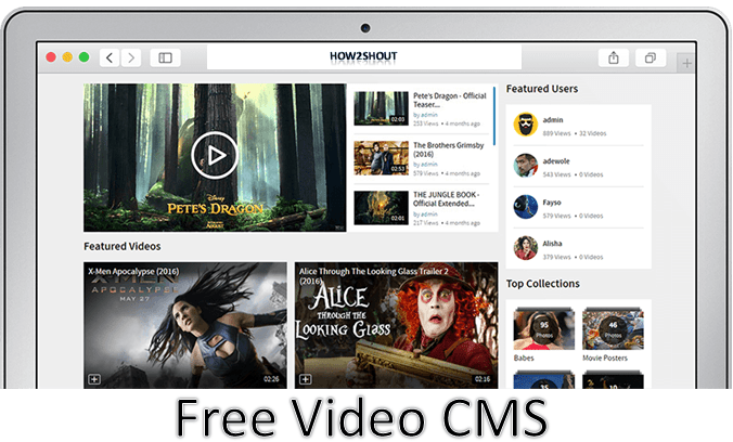 Opensource Video CMS