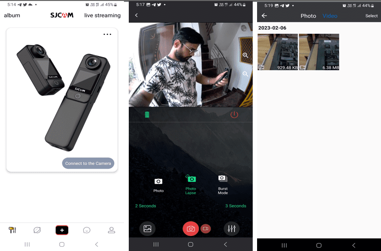 SJCAM app Android and iOS