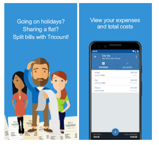 Tricount best bill splitting app