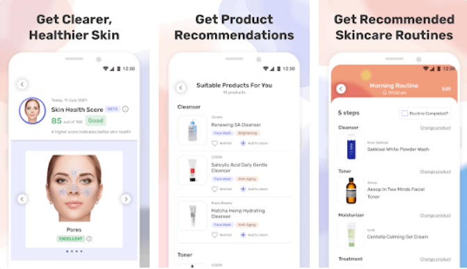 TroveSkin 2.0 best Android Skincare Tracker app