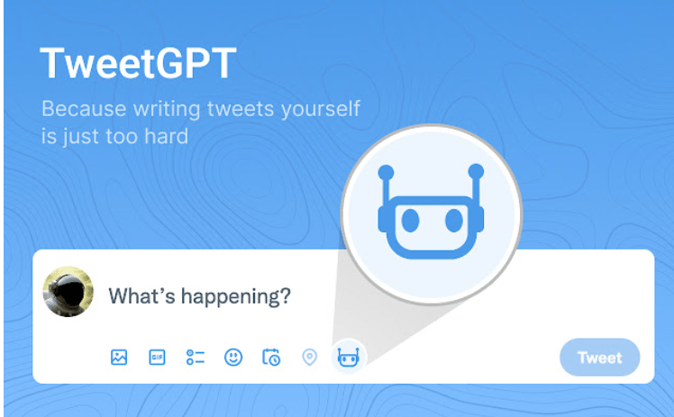 TweetGPT ChatGPT chrome extensions